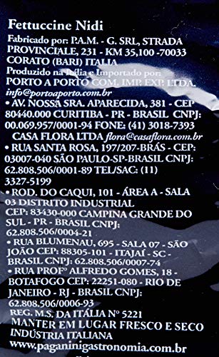 Macarrão Fettuccine Nidi Paganini 500g