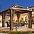 YITAHOME 10x12ft Hardtop Gazebo with Nettings and Curtains, Heavy Duty Double Roof Galvanized Steel Outdoor Combined of Horizontal Vertical Stripes Roof for Patio, Backyard, Deck, Lawn (Bronze)