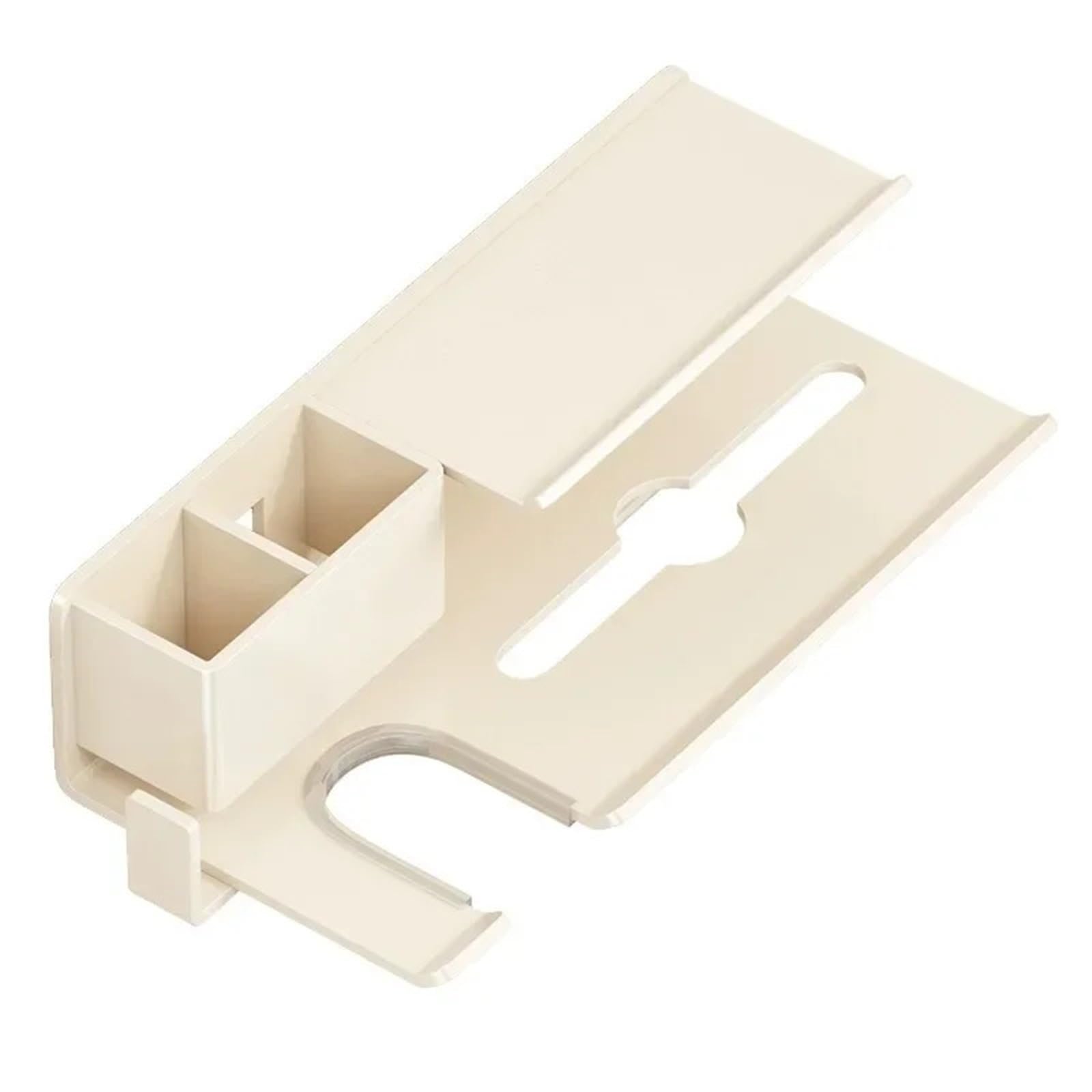 Estante for secador de Pelo for baño, for montado en la Pared, Peine, Estante Almacenamiento Multifuncional, estantes for para secadores de Pelo(White)