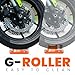 Grand Pitstop Motorcycle Wheel Cleaning Stand - Paddock Stand Replacement - Wheel Roller Stand for tire Cleaning & Chain Lubrication - GRoller Medium (Bikes < 485 lb & Tyre Width <180 mm)