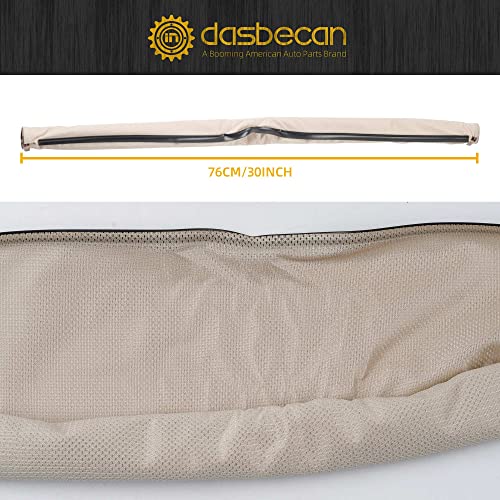image for Dasbecan Panoramic Sunroof Sun Shade Corn Curtain Cover Compatible wit