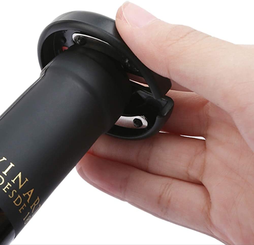 MRKU Sacacorchos para Botellas de Vino, Recargable por USB, para tarros y Accesorios de Cocina.
