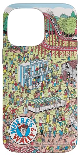 ウォーリーをさがせ Amusement Park Scene スマホケース iPhone 14 Pro Max 用