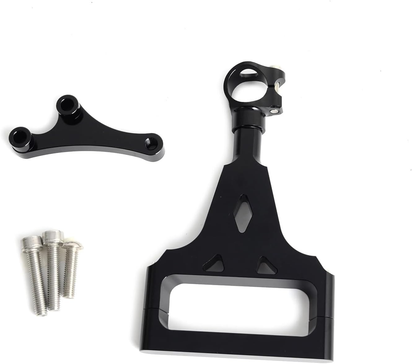 ぺんぐ Motorcycle Stabilizer Steering Damper Mount Bracket Kit For