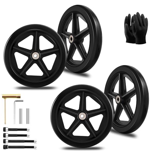 4Pcs 8 Inch Solid Replacement...