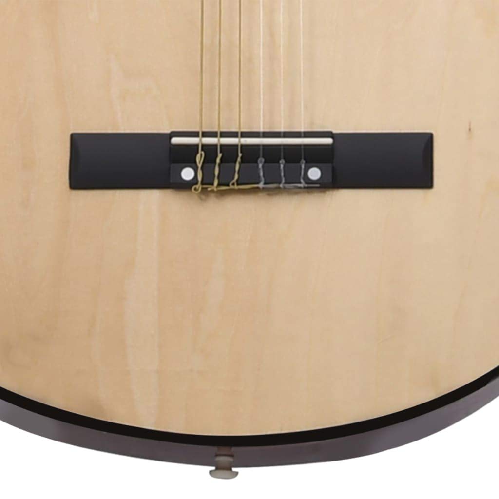Chitarra Classica Western Cutaway, con Equalizzatore a 4 bande, 65 cm scala, in legno di tiglio e tastiera in plastica rigida, corde in nylon, per principianti e dilettanti