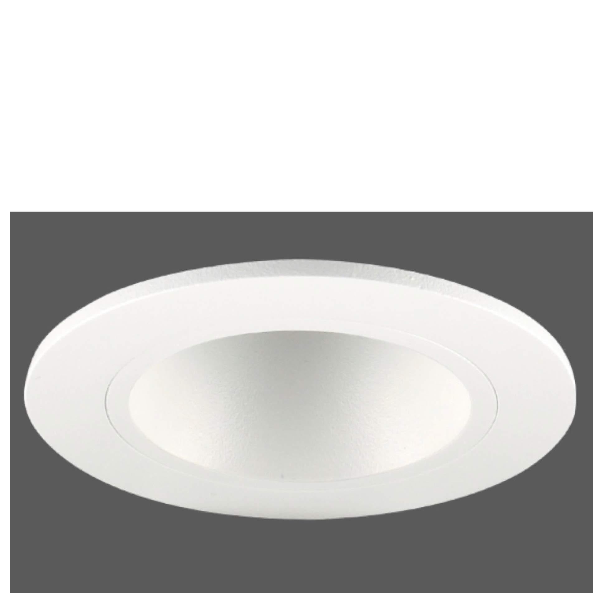 JET LIGHTING 2” Inch LED Recessed Lighting Retrofit Trim, DIMMABLE Downlight, Smooth Finish, 3000K Soft White Light, 9W,640L Lumens, White, UL Listed, Title 24 Certified, Energy Star (1 Pack)