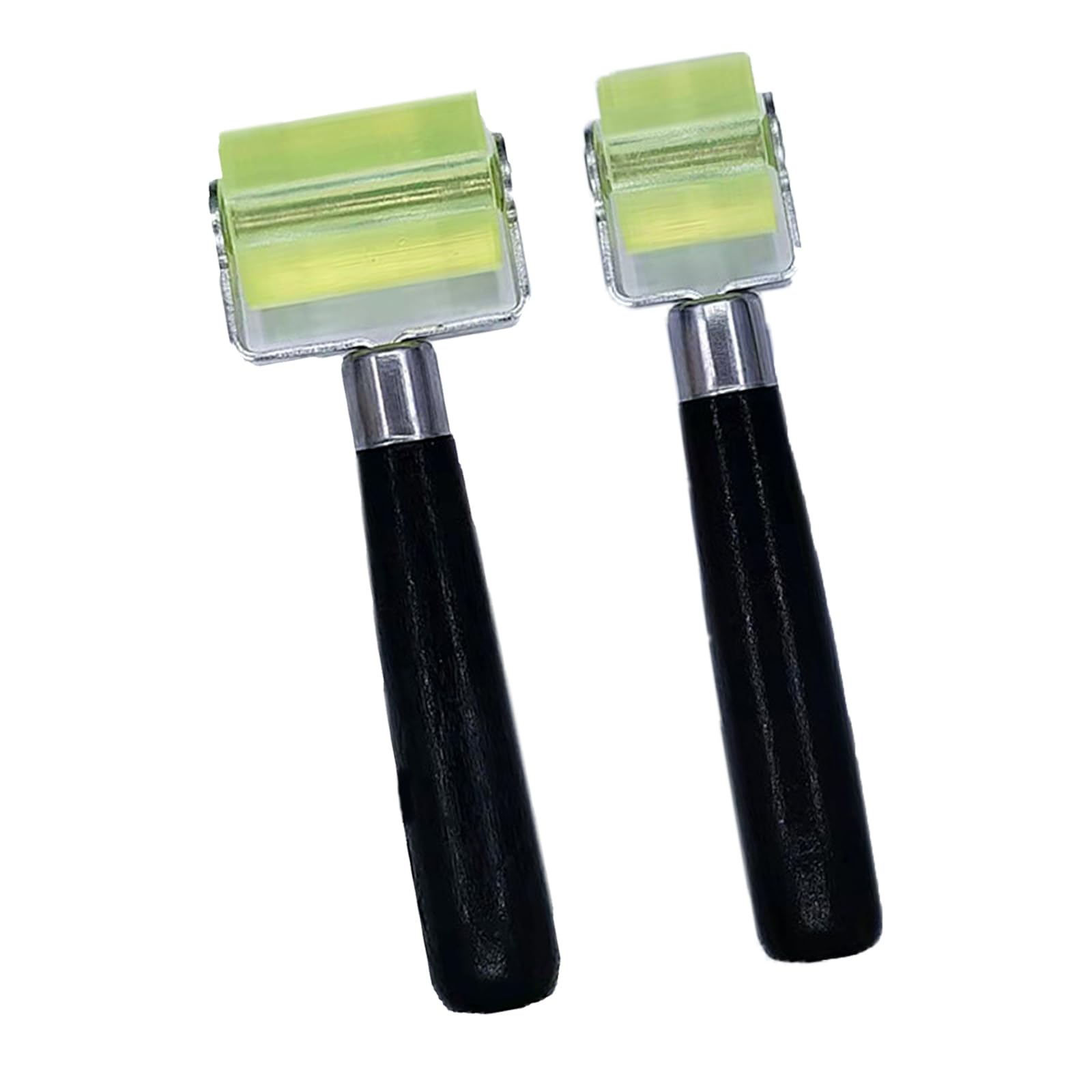 2x Rolka dociskowa Wałek dociskowy, Rolka dociskowa Narzędzie, 30mm i 50mm Silikonowy Wałek Dociskowy Ręczny Roller, Rolka Dociskowa Bitumen, Wałek do Tapet, Wałek do Tapet Rolka Dociskowa Mała do