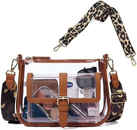 Missnine Clear Crossbody Bag and Replacement Purse Strap