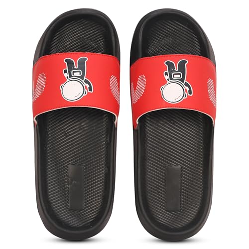 Image of PERY-PAO Sliders for Men | Lightweight EVA Sole & Comfortable Slippers | Flip-Flops & Chappals for Everyday Use