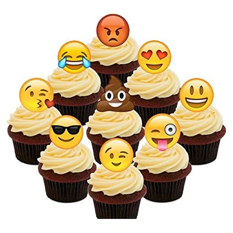 Made4You Edible Emoji Cupcake Toppers Pack Cover