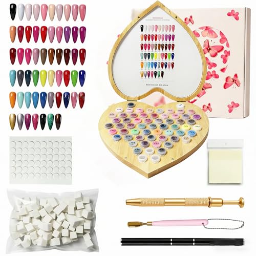 Kit de Gel para Uñas con 57 Colores Ombre y Herramientas