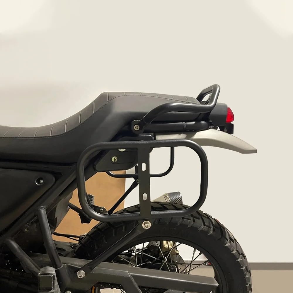 Portaequipajes Carga Portaequipajes Laterales para Royal para Enfield para Himalayan (2018-2023) para Scram 411 para Himalayan (2023) Soporte para Alforjas Motocicleta