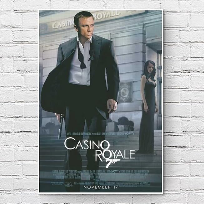 Amazon.co.jp: 007 カジノロワイヤル 映画ポスター US版 24×36インチ