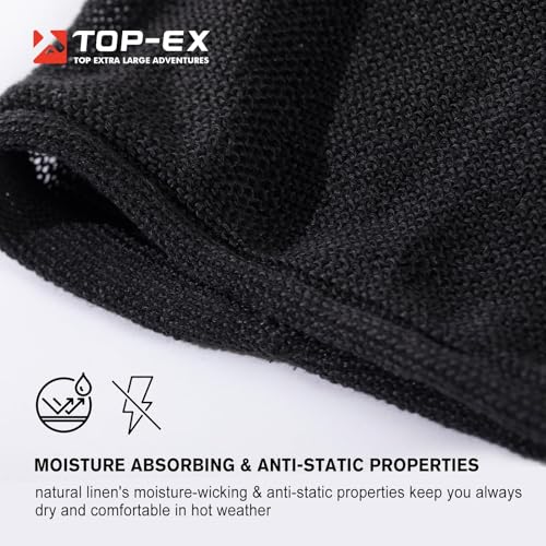 Image of TOP-EX L /XL /XXL 100% Linen Beanie Summer Cooling Organic Eco-Friendly Fashion