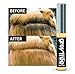 Root touch up, temporary hair color to cover gray hairlines, eyebrows, Mustache & Beards Greyfree 2 PACK (DARK BLONDE)