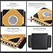 Wesing Boxing Punching Pads for Wall Boxing Wall Focus Target Punch Boxing Bag Mat for Martial Arts(Gold 25cm)