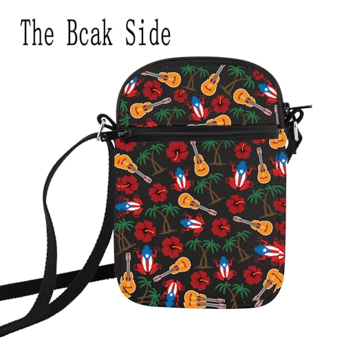 HOLLP Puerto Rico Travel Gift Puerto Rico Crossbody Bag Puerto Rico Flag Souvenir Merch4