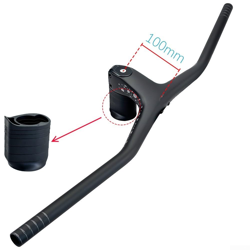 Ergonómico T700 Fibra de Carbono para MTB Manillar Stem-Combo