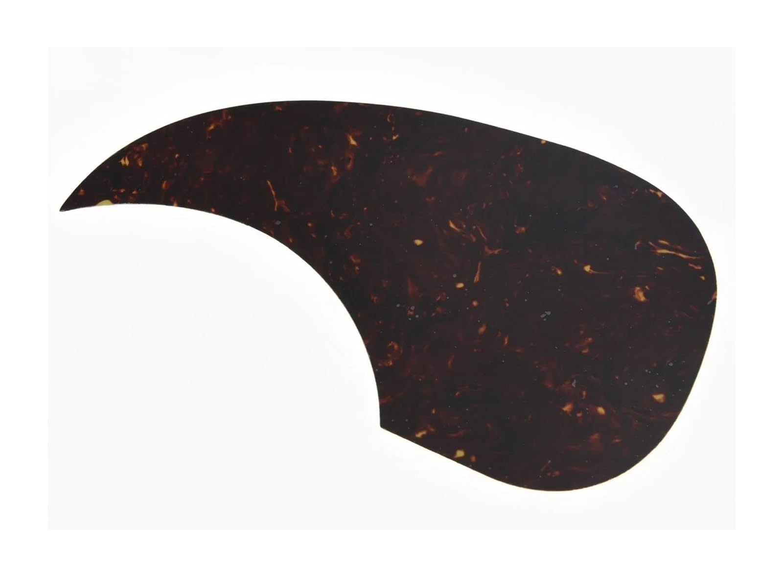 Maskownica Na Gitarę Klasyczną Płyta Do Gitary Akustycznej Teardrop Dark Brown Tortoise