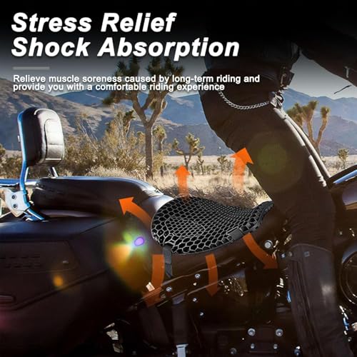 Coussinet amortisseur moto pour Suzuki GSXS 1000 idéal pour les longs trajets d'été - 6
