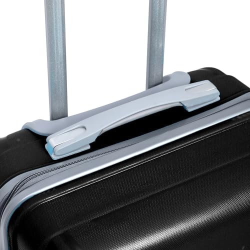 Image of Trolley Bag Small Size, 56 cms Hard Side Travel Bag for Women, 8 Wheel Luggage Suitcase for Travelling, Cabin-Friendly, Scratch Resistant, Small Trolley Suitcase (Black., Small)