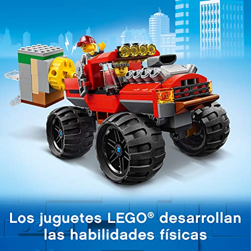 LEGO 60245 City Police Policía: Atraco del Monster Truck