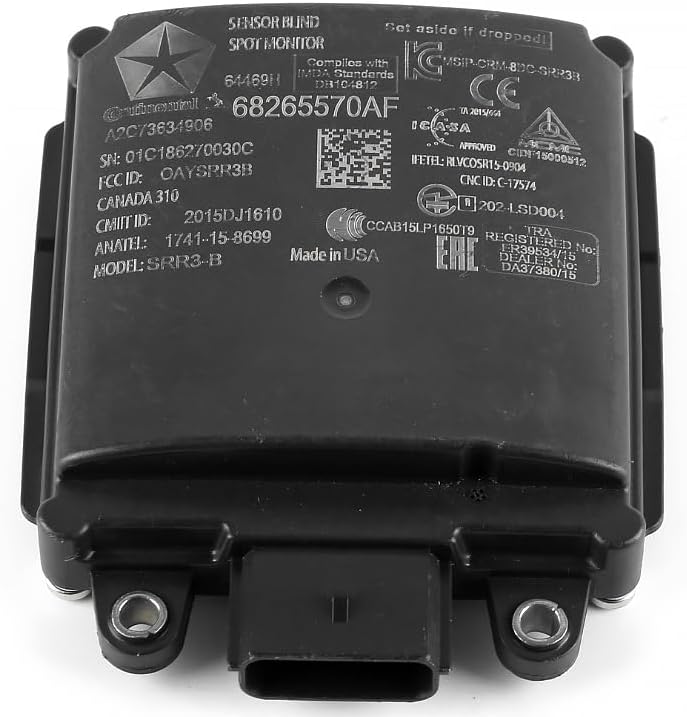 68265570AF Blind Spot Radar Sensor Compatible with Dodge Durango Jeep/Mopar/Grand Cherokee 2016-2020
