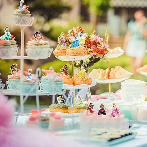 OCDSLYGB Principesse Cake Topper 49 Pezzi