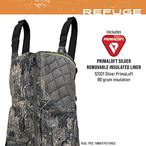 Image of FROGG TOGGS Men's Grand Refuge Insulated Hunting Bib With Removable Primaloft Liner