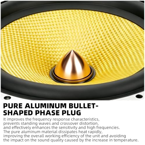 Image of 6.5 Inch Car Speakers 1000W Glass Fiber Cone Woofer 6.5 inch Speaker Car Audio