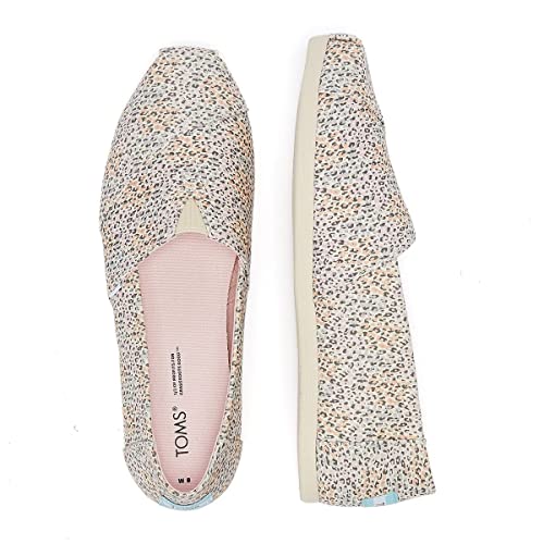Image of TOMS Women's Alpargata, Pastel Multi Mini Leopard Print,6