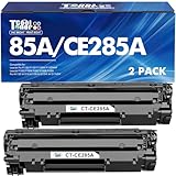 85A CE285A Black Toner Cartridge P1102W M1212NF MFP Compatible Replacement for HP 85A CE285A CE285 Laserjet P1102W M1212nf MFP 1102W P1100 P1102 P1102whp M1132 M1210 M1130 M1217nfw Printer Ink 2 Pack