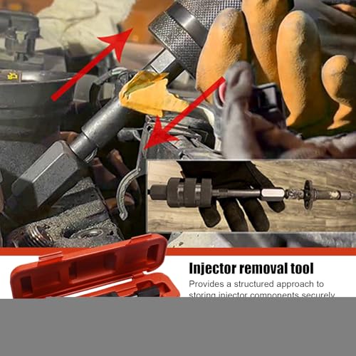 Outil d'extraction d'injecteur bloqué : solution de retrait pour réparation auto - 3