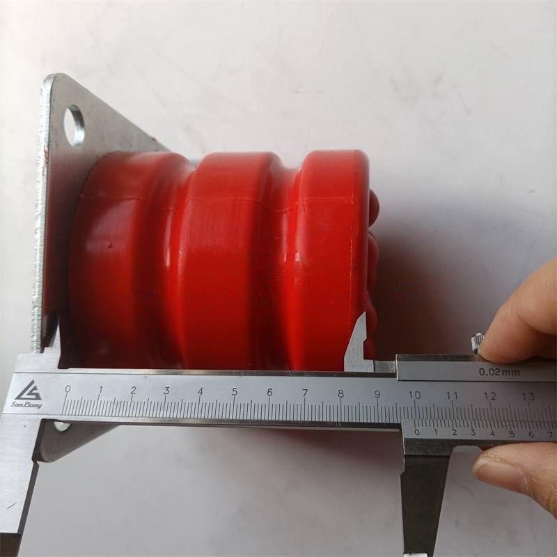 1PC LD-HC-L6 Elevator Accessories Lift Polyurethane Buffer D100mm H100mm 100x100mm with Iron Plate