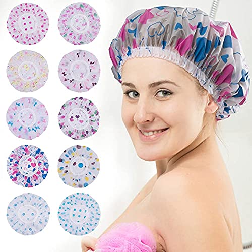Buy SK RAYAN® Shower Cap Bath Shower Cap ,Women Reusable Waterproof