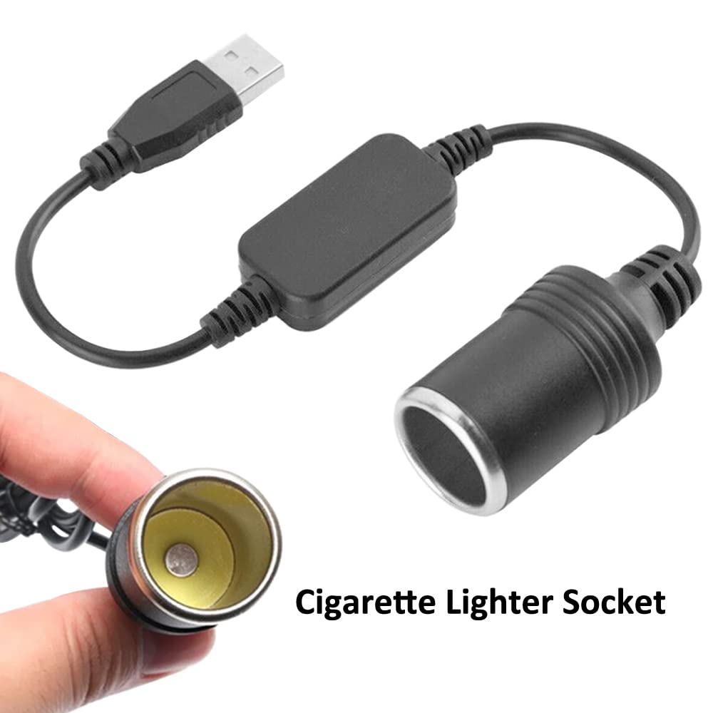Auto sigarettenaansteker adapterkabel - USB-converter voor auto Auto sigarettenaansteker adapterkabel - USB-converter voor auto