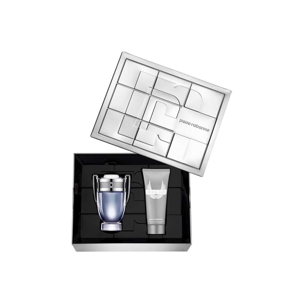 Paco Rabanne Invictus Set homme/men, Eau de Toilette, Vaporisateur/Spray 100 ml, Shower Gel 100 ml, 1er Pack (1 x 200 ml)