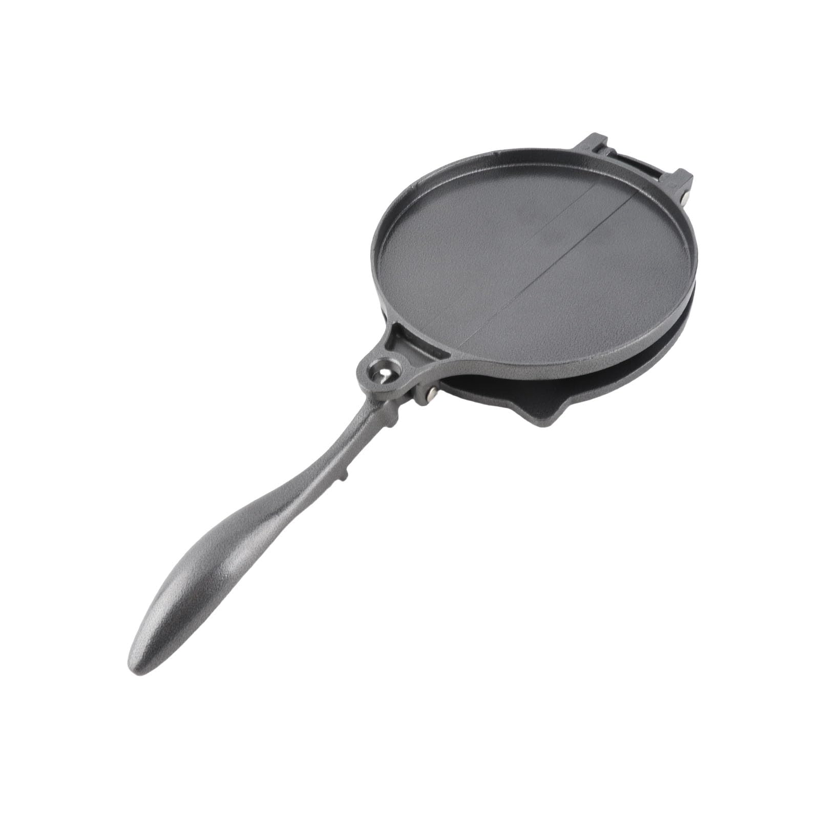 Prensa de tortilla DriKou, herramienta de prensado manual para hacer tortillas de aleación de aluminio para hacer hamburguesas de pastel de pizza (16cm negro)