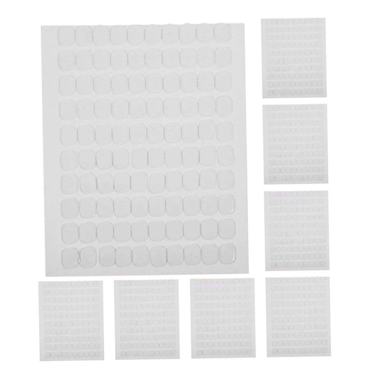 HOMOCONO Removable Double Stick Tape 800pcs Adhesive Dots for Wall Art Hanging Non- Removal for DIY Projects