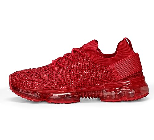Image of LUCKY STEP Women Air Cushion Fashion Sneakers | Breathable Casual Comfortable Lightweight Walking Shoes