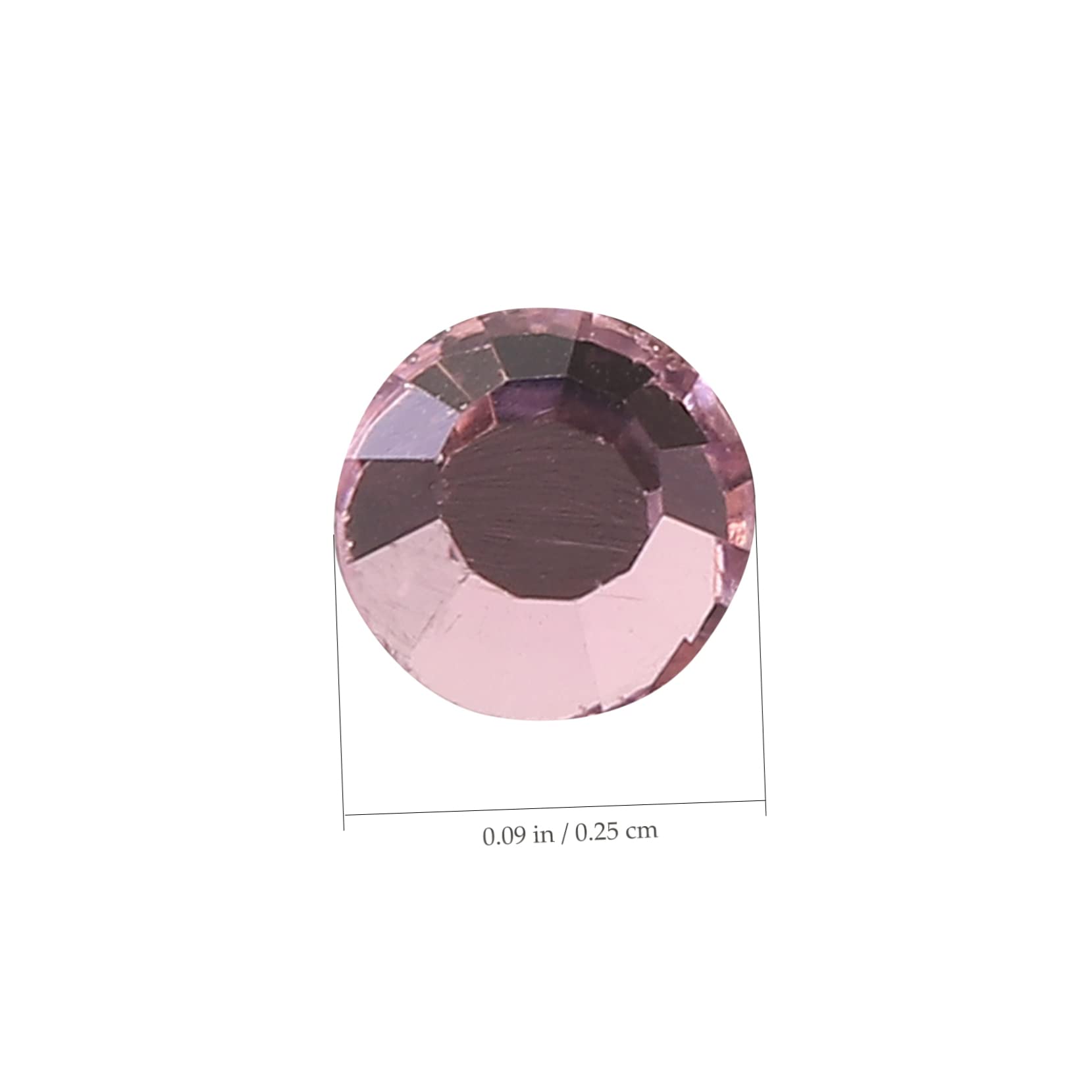 4 Pezzi Pietre Decorative per Unghie per Nail Art Piatto per Creazioni Diy Facile Applicazione Salone Accessori per Decorazioni Unghie