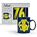 Fallout 76 Vault Boy Coffee Mug [BLUE 16oz] Ceramic Fallout 76 / Fallout 4 Mug, GOTY Gamer Mug, Pip Boy / 76 (OFFICIALLY LICENSED), By JustFunky