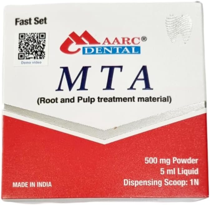 Maarc MTA Repair Material Dental Root and Vital Pulp Therapy, For Dentistry Use Packing 500mg Powder/5ml
