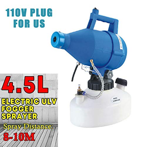 Kerrogee 4.5L Portable Electric ULV Sprayer,Ultra-Low Capacity Fogger Mosquito Killer for Home,Garden,Yard (4.5L)