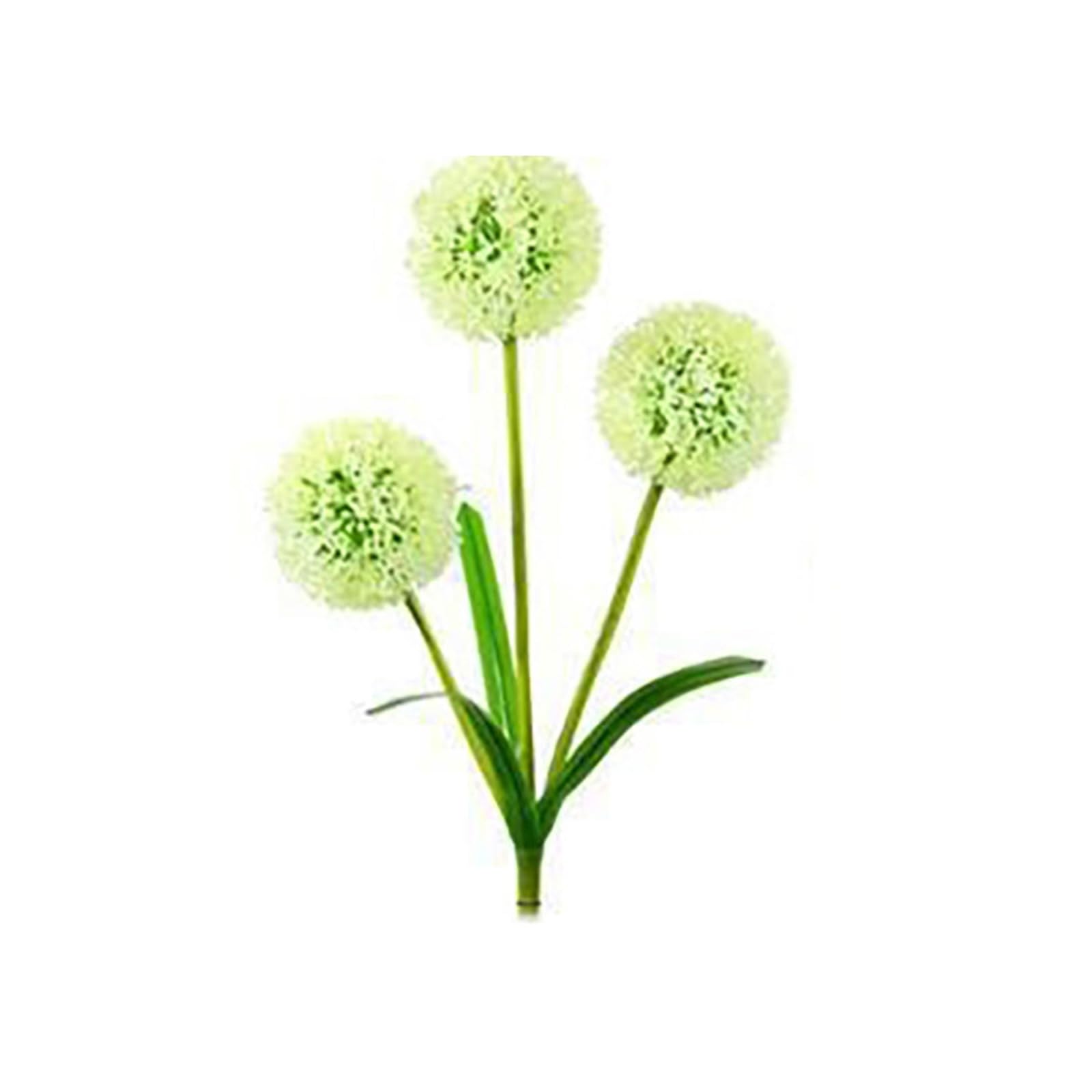 Solar Flower Lights Outdoor Garden 3-Head Dandelion Allium Stake Lights Waterproof LED Garden Ornaments for Patio Plant Pots Borders Walkway Path Warm Glow Lighting