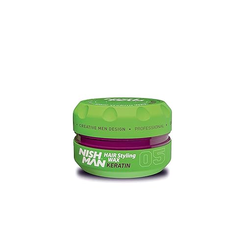 nishman Serie de peluquería (05 Keratin AQUA WAX, 5.1 fl oz)