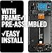 For Samsung Galaxy A12 Screen Replacement For Samsung A12 LCD Screen A125 LCD Display SM-A125F Touch Digitizer SM-A125M Assembly With SM-A125U,SM-A125N,SM-A125W Repair Parts Kits(Black With Frame)