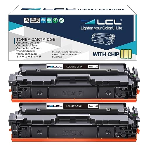 Toner compatible 054 CRG054 noir LCL pour Canon i-SENSYS MF643Cdw MF645Cx LBP623cw 3024C002