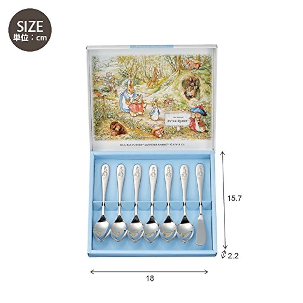 純銀／スターリング　お花のブライトカット　バターナイフとスプーン 純銀／スターリング お花のブライトカット バターナイフと